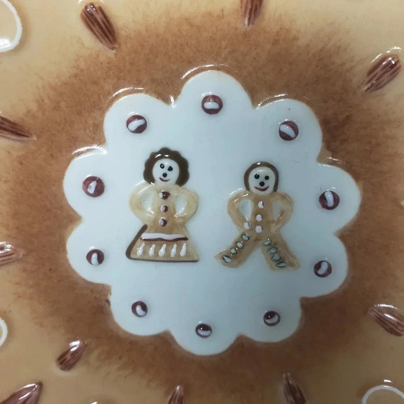 Villeroy and  Boch Ginger Fancy Canape Plate. - Picture 2 of 4